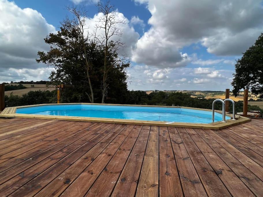 Gite A La Ferme Avec Jacuzzi Et Piscine Chauffee Saint-Felix-de-Tournegat Extérieur photo