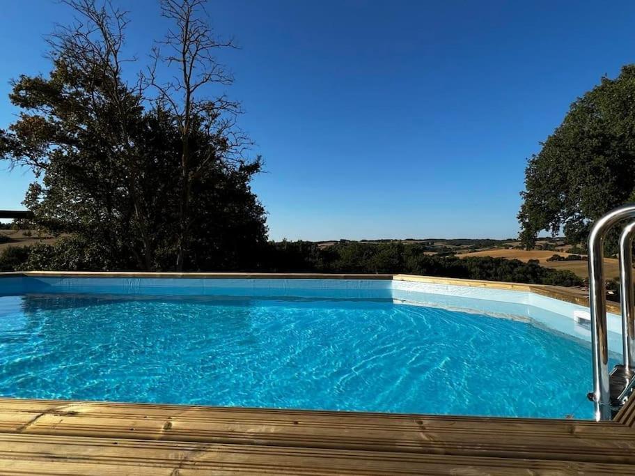 Gite A La Ferme Avec Jacuzzi Et Piscine Chauffee Saint-Felix-de-Tournegat Extérieur photo
